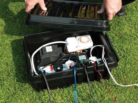 outside electrical box for christmas lights|outside electrical box waterproof.